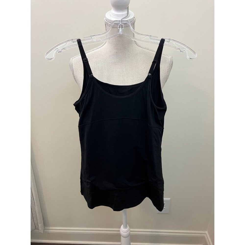 Flexees Black Workout Tank Size XL